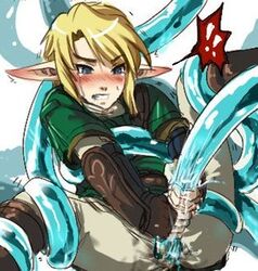 1boy anal color forced_yaoi link male morpha rape sex tentacle_on_male tentacle_rape tentacle_sex the_legend_of_zelda yaoi