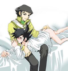 bastion_misawa chazz_princeton ra_yellow_uniform tagme yaoi yu-gi-oh! yu-gi-oh!_gx