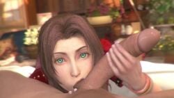 1boy 1boy1girl 1girls 2025 3d 3d_animation aerith_gainsborough ainapolisen female female_only final_fantasy final_fantasy_vii final_fantasy_vii_remake green_eyes handjob light-skinned_female light_skin longer_than_30_seconds male male/female male_pov pov pov_eye_contact pov_male shorter_than_30_seconds sound sound_effects sound_warning sucking sucking_balls tagme video voice_acted