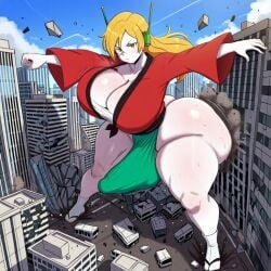 1futa ai_generated ass ass_jiggle ass_shake ass_wobble assquake big_ass big_breasts big_butt breasts cave_story city_destruction curly_brace debris destruction earthquake erection erection_under_clothes erection_under_loincloth falling_debris falling_rocks fundoshi fundoshi_futanari fundoshilover101 futanari geta giantess happi_(clothing) huge_ass huge_breasts huge_butt loincloth sarashi tabi_socks twerking