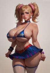 ai_generated big_ass big_breasts blonde_hair edenaiart juliet_starling