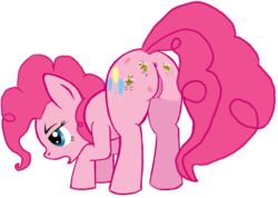 anus ass bee bee_sting blue_eyes equine female friendship_is_magic hair hasbro horse my_little_pony pain pink_hair pinkie_pie_(mlp) pony pussy solo straight_hair