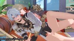 animated honkai:_star_rail honkai_(series) mydei_(honkai:_star_rail) phainon_(honkai:_star_rail) tagme video yaoi