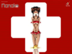 amazing_nurse_nanako bondage bound gagged nanako_shichigusa nurse shichigusa_nanako wallpaper