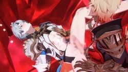 anal anal_penetration anal_sex animated arms_behind_back bondage cumshot gay gay_sex honkai:_star_rail honkai_(series) legs_apart male mydei_(honkai:_star_rail) nipple_play penis phainon_(honkai:_star_rail) scheinze tagme video yaoi