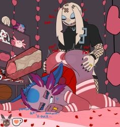 absurd_res all_fours amphibian anal anal_sex anthro aquatic ass ass_up axo_(fortnite) axolotl ball basketball_(ball) bed bedroom_eyes big_penis blackstarv bow_ribbon butt_grab clenched_teeth clothing clothing_aside contact_onomatopoeia decoration doggy_style duo ear_piercing epic_games eyeshadow fishnet_clothing footwear fortnite from_behind_position furniture genitals grabbing_sheets hand_on_butt hare hi_res impact_onomatopoeia internal internal_anal lagomorph legwear leporid low-angle_view makeup male male/male mammal mole_salamander motion_lines narrowed_eyes nitehare_(fortnite) onomatopoeia panties panties_aside penetration penis petals piercing plushie rear_admiral_position ring_(jewelry) rose_petals salamander seductive sex shoes sound_effects stockings teeth text thigh_highs underwear underwear_aside vein veiny_penis