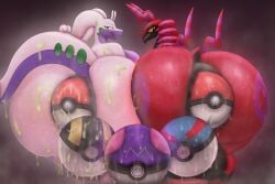 2026 anal anal_beads anal_beads_in_ass anal_sex anthro anus ass ass_to_ass balls big_anus big_balls big_breasts big_butt big_penis big_pussy bodily_fluids breasts butt_focus butts_touching duo female feral generation_5_pokemon generation_6_pokemon genitals glistening glistening_body glistening_butt goodra hi_res horn huge_anus huge_balls huge_butt huge_cock hyper hyper_anus hyper_butt looking_back male musk musk_cloud musky_anus musky_balls musky_butt narrowed_eyes nintendo nude object_in_ass penetration penis pokeball pokeball_anal_beads pokeball_sex_toy pokemon pokemon_(species) puffy_anus red_body scolipede sex_toy sex_toy_in_ass sex_toy_insertion simple_background slime smile standing sweat sweaty_anus sweaty_balls sweaty_body sweaty_butt sweaty_genitalia tail thick_thighs white_body zexyprof