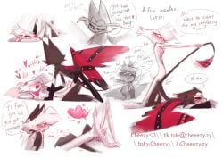 angel dust (hazbin hotel) fan art