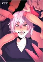 5boys 6some atsuhiro_sako bisexual bubaigawara_jin camera camera_pov camera_view circle_jerk cock cocks cornered dabi dominant_female dominant_male female flustered gangbang gay hemipenes himiko_toga iguchi_shuuichi implied_gangbang implied_sex jin_bubaigawara league_of_villains loggyburger multiple_males multiple_penises nervous nervous_smile penis polyamory recording sako_atsuhiro shigaraki_tomura shimura_tenko shy spinner_(my_hero_academia) straight strap-on submissive_male tenko_shimura todoroki_touya toga_himiko tomura_shigaraki touya_todoroki