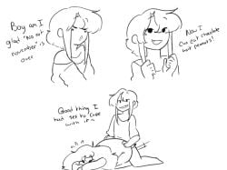 1boy1girl channydraws chara charisk doggy_style frisk from_behind from_behind_position humor no_nut_november straight straight_sex undertale