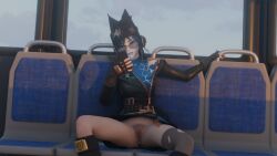 1girls accidental_exposure blue_eyes blue_hair exposed_pussy female_focus female_only fortnite fortnite:_battle_royale glasses hope_(fortnite) looking_at_cellphone looking_over_eyewear open_legs perete pubic_hair pubic_hair_peek public pussy pussy_exposed skirt skirt_up tinted_eyewear