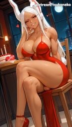 1futa 2026 ai_assisted ai_generated animal_ears anime artist_name big_breasts boku_no_hero_academia breasts bust busty chair crossed_legs dark-skinned_female dark_skin explicit futanari hi_res high_quality high_resolution highres indoors large_breasts long_hair looking_at_viewer mirko miruko muscular muscular_female my_hero_academia night night_sky patreon patreon_username penis rabbit_girl rabbit_tail rumi_usagiyama sitting sky smile solo stable_diffusion tail tsukoneko valentine's_day valentines_day watermark white_hair window