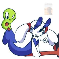 absurd_res ambiguous_gender duo eternal_flower_floette feral floette generation_6_pokemon generation_7_pokemon hi_res intersex intersex/male legendary_pokemon male meme nintendo nm pokemon pokemon_(species) simple_background tagme white_background zygarde zygarde_core