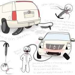 after_deep_throat after_oral after_penetration akuzli_bread ambiguous_gender anal_fluids arms_tied big_penis bodily_fluids bound car collar cute_fangs deep_throat dildo dildo_insertion dildo_mask dire_car dire_machine dire_vehicle dominant dominant_feral dominant_male duo exhaust_pipe eye_roll fangs feral forced gag_mask gasp genitals good_boy heart_symbol hi_res human intersex intersex/male kneeling living_car living_machine living_vehicle machine male mammal mechanical_penis metal_penis open_mouth oral oral_penetration penetration penis pink_collar pink_heart robotic_tentacles saliva saliva_on_face saliva_on_tongue saliva_string sex_toy sex_toy_insertion shy shy_face shy_smile signature sound_effects teeth text throbbing throbbing_penis tongue tongue_out vehicle