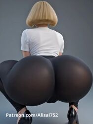 ai_generated alisai752 big_ass bouncing_ass emma_frost emma_frost_(marvel_rivals) huge_ass marvel marvel_rivals tagme twerking video