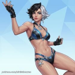 1female 1girls accurate_art_style ai ai-created ai_assisted ai_generated airtist bikini bikini_bottom bikini_top black_hair blue_eyes breasts female female_focus female_only girl high_resolution highres human ice luna_snow luna_snow_(marvel_rivals) marvel marvel_rivals panties patreon patreon_link patreon_url sexy sexy_body sexy_female skinny skinny_female skinny_girl snow solo solo_female solo_focus tagme thong thong_bikini watermark white_body white_hair