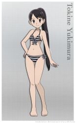 1girls adorable adorable_face brown_eyes cute cute_expression cute_eyes cute_face cute_female cute_girl female female_focus female_only kekkaishi long_hair smile smiling tokine_yukimura yukimura_tokine