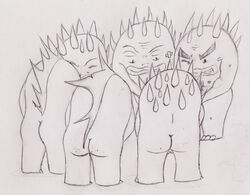 bukkake cum gay male spike unknown_artist