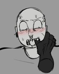 2boys abuse face_closeup fingers_in_mouth gay hotdiggedydemon max_gilardi no_visible_genitalia selfship yaoi