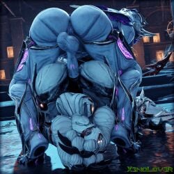 3d 3d_(artwork) 3d_render alternate_version_available big_ass big_ass_(male) big_balls big_penis bioluminescence biomechanical candles clawed_feet clawed_fingers clawed_toes cobweb cobwebs complex_background demon devil devil_tail digital_extremes donut_anus donut_asshole feet feet_fetish feet_focus gay_anal gay_sex glowing_anus glowing_ass glowing_penis glowing_penis_tip grippers long_nails looking_at_viewer male_only monster needy penis_between_feet penis_size_difference posing presenting presenting_anus presenting_ass presenting_feet presenting_hindquarters presenting_penis puffy_anus revenant_(warframe) silver_markings smaller_top solo solo_focus solo_male tail tencent uriel_(warframe) warframe white_body x3nolov3r