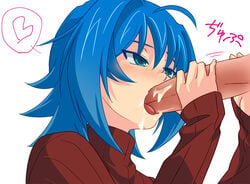 2boys aichi_sendo big_penis blowjob blush cardfight!!_vanguard cum cum_in_mouth cum_on_face femboy gay girly handjob open_mouth oral penis_in_mouth tagme tongue tongue_out yaoi