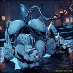 3d 3d_(artwork) 3d_render alternate_version_available big_ass big_ass_(male) big_balls big_penis bioluminescence biomechanical candles clawed_feet clawed_fingers clawed_toes cobweb cobwebs complex_background demon devil devil_tail digital_extremes donut_anus donut_asshole feet feet_fetish feet_focus glowing_penis glowing_penis_tip grippers long_nails looking_at_viewer male_only monster needy penis_between_feet posing presenting presenting_anus presenting_ass presenting_feet presenting_hindquarters presenting_penis puffy_anus silver_markings solo solo_focus solo_male tail tencent uriel_(warframe) warframe white_body x3nolov3r