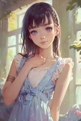 1girl ai_generated aiko_(fap_and_click) fap_and_click_(game) female female_focus forbros_games_(publisher) game_cg not_porn pale-skinned_female pale_skin solo solo_focus