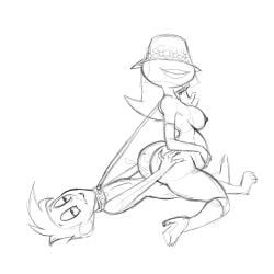 1boy 1girls 2021 alien alien/human alien_girl alien_humanoid ass belly big_ass big_breasts big_lips brad_carbunkle breasts bucket_hat cum cum_in_pussy cum_inside dark_nipples fangs female female_on_top femdom hat hat_over_eyes high_heel_boots husband_and_wife interspecies leash leash_and_collar leash_pull leashed_male male married_couple my_life_as_a_teenage_robot pregnant pregnant_belly pregnant_sex reverse_cowgirl_position sex sketch slashysmiley story_at_source swollen_breasts tammy_(mlaatr) thick_lips thick_thighs wedding_veil wide_hips