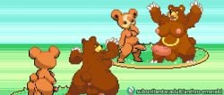 angry anthro anthroemerald anus arms_up backsack balls big_breasts big_butt big_penis breasts chubby chubby_futa claws front_view futanari gynomorph hand_on_mouth huge_cock humanoid_penis intersex mod nipples nude nude_anthro nude_futa open_mouth pixel_art pokemon pokemon_anthro_emerald pokemon_rse rear_view roaring sprite standing teddiursa ursaring