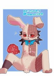 1boy 1cuntboy after_sex after_vaginal bowtie cum_in_pussy cum_on_face cuntboy five_nights_at_freddy's five_nights_at_freddy's:_security_breach impregnation patchwork_creature pussy quinn_(quinnamon) quinnamon quinnamon_(youtuber) solo vanny vanny_(fnaf) youtube youtuber