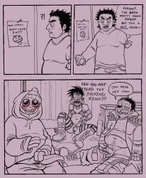 2026 2boys ?! alcohol digital_art female ickystickypink juicebox_(look_outside) look_outside male_focus masturbating masturbation montgomery_(look_outside) mutual_masturbation partially_clothed sam_(look_outside) sketch uncolored unusual_penis vibrator xaria_(look_outside)