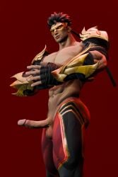 dick gay horny iron_fist iron_fist_(marvel_rivals) lin_lie linlieshusband marvel_rivals penis sexy swordmaster