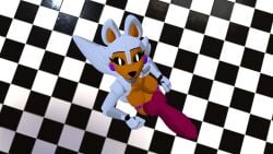 3d big_balls big_penis breasts five_nights_at_freddy's futanari huge_balls huge_cock knot lolbit lolbit_(fnaf) looking_up_at_viewer solo vrchat
