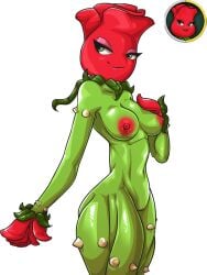 1girls anthro anthrofied ass breasts female flora_fauna mythios plant plant_humanoid plantie plants_vs._zombies plants_vs_zombies plants_vs_zombies:_heroes popcap_games rose_(pvz)