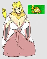 1girls anthro anthrofied ass big_breasts breasts cattail_(pvz) cleavage female flora_fauna mighty_dx plant plant_humanoid plantie plants_vs._zombies plants_vs._zombies_fusion plants_vs_zombies popcap_games