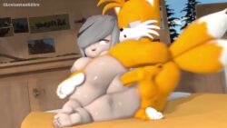 1boy 1girl 3d anal animated leviantan581re sage_(sonic_frontiers) sonic_(series) sound sound_edit tagme tails_the_fox video