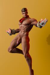 big_dick big_penis dick gay gay_male horny human_torch human_torch_(marvel_rivals) human_torch_(sunny_sizzler) jerking_off jerkingoff johnny_storm linlieshusband marvel_rivals penis sexy