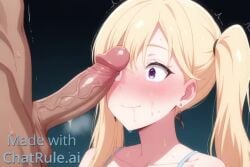 ai_generated ayase_saki blush breasts bulge_in_face cock_hungry cock_shock cock_worship cumshot dark-skinned_female daysy drooling female heart_symbol horny_female large_penis looking_at_penis male nervous_face nervous_female nervous_sweat open_mouth penis penis_awe penis_on_face rubbing_penis_on_face shocked_expression small_breasts steaming_body steamy_breath surprised_expression sweaty_body sweaty_breasts tagme thick_penis trembling twintails veiny_penis video wanting_cock wanting_cum