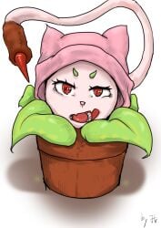 blud cattail_(pvz) feral on_model plants_vs_zombies popcap_games