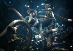 1boy 3d 3d_(artwork) asian asphyxiation black_hair blender bubbles cool_lighting cuntboy dropped_object dropped_weapon forced_exposure intersex koitears like_a_dragon_(series) muscular_cuntboy nishikiyama_akira rape raped_by_monster restrained restraints ryuu_ga_gotoku scared scared_expression self-upload spearfishing speargun tentacle tentacle_in_pussy tentacle_on_male tentacle_rape tentacle_sex tentacles_around_arms tentacles_around_body tentacles_around_legs tentacles_around_neck tentacles_around_wrists tight_clothing tight_fit torn_clothes torn_clothing underwater underwater_sex watermark weapon wetsuit yakuza_(series)