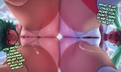 cyberpunk:_edgerunners facesitting meteorreb0rn nude nude_female one-punch_man pov rebecca_(edgerunners) tan tanline tanned tatsumaki_(one-punch_man) tattoo tattooed_female tattoos