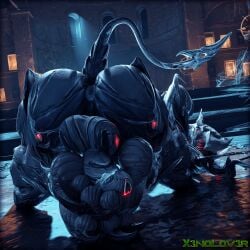 3d 3d_(artwork) 3d_render alternate_version_available big_ass big_ass_(male) big_balls big_penis bioluminescence biomechanical candles clawed_feet clawed_fingers clawed_toes cobweb cobwebs complex_background dark_glans dark_penis demon devil devil_tail digital_extremes donut_anus donut_asshole feet feet_fetish feet_focus glowing_penis glowing_penis_tip grey_body grey_glans grey_penis grippers long_nails looking_at_viewer male_only monster needy penis_between_feet posing presenting presenting_anus presenting_ass presenting_feet presenting_hindquarters presenting_penis puffy_anus silver_markings solo solo_focus solo_male tail tencent uriel_(warframe) warframe x3nolov3r