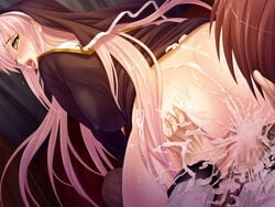 ahe_gao ass black_lilith censored fucked_silly game_cg maou_to_seijo saliva sweat