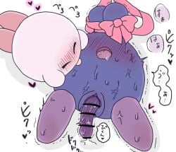 bondage cum kirby kirby_(series) meta_knight nintendo penis waddling_head wtf