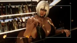 final_fantasy final_fantasy_xiv garlean gpose(ffxiv) huge_ass huge_breasts hyur kallitheshort midlander solaris_caelum tagme white_hair