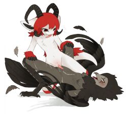 2025 4_horns abdominal_scar accipitrid accipitriform andromorph andromorph/female andromorph_on_top anthro anthro_on_anthro anthro_on_bottom anthro_on_top avian beak bird bird_legs black_horn black_inner_ear blush bodily_fluids bovid bovid_horn breasts brown_body brown_breasts brown_claws brown_feathers brown_mane brown_nipples brown_scutes caprine caprine_horn claws clitoris corvid corvus_(genus) crow dragon duo egyptian_vulture eye_scar facial_scar falling_feathers feathered_wings feathers female female_on_bottom full-length_portrait fur furred_dragon furred_scalie genital_fluids genitals goat hair hand_on_another's_knee hand_on_another's_leg hand_on_knee hand_on_leg hi_res horn hybrid intersex intersex/female intersex_on_top jejejunum jejunum_(jejejunum) leg_scar male mammal mane multi_horn multicolored_body multicolored_eyes multicolored_fur mythological_creature mythological_scalie mythology nipples old_world_vulture on_bottom on_top open_mouth open_smile oscine passerine pink_clitoris pink_vulva portrait ram_horn red_eyes red_hair red_hands red_tail scalie scar scutes sex simple_background small_breasts smile tail tongue tongue_out tribadism two_tone_body two_tone_eyes two_tone_fur vaginal_fluids vaginal_penetration vulture vulva white_background white_body white_ears white_fur white_tail wings
