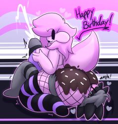 2025 abstract_background amphibian anthro ass axolotl barefoot big_breasts big_butt big_penis biped blush bodily_fluids bra breast_play breasts cake_(hornyicakes) candy chocolate closed_eyes clothed clothing cum cumshot dessert digital_drawing_(artwork) digital_media_(artwork) duo ejaculation english_text eye_through_hair eyebrows facesitting feet female fingers fishnet_clothing fishnet_legwear food footwear genital_fluids genitals grey_hair hair heart_symbol hi_res hornyicakes huge_butt huge_cock humanoid_genitalia humanoid_penis kneeling leg_markings legwear licorice_(oxyoxyoxyox) looking_back lying male male/female marine markings mole_salamander monotone_body non-mammal_breasts on_back open_mouth penis pink_body pink_hair pink_tail rear_view salamander sex simple_eyes sitting sitting_on_another socks socks_(marking) tail text thick_thighs thigh_highs three-quarter_view titjob translucent translucent_hair underwear wide_hips