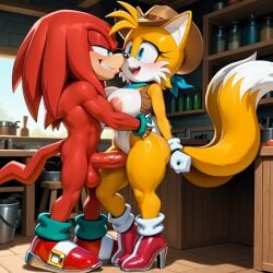 knuckles the echidna from sonic (series) by silverknight395