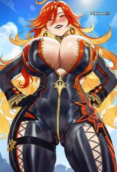 mavuika (genshin impact) from genshin impact by evilkuro05