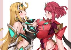 mythra from xenoblade (series) by oniisan02b